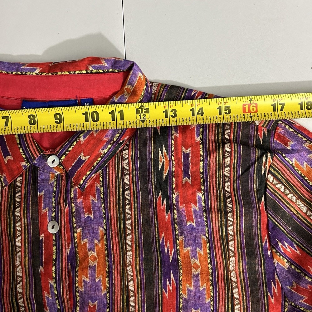 Ro's Garden Dress Mini‎ Multicolor Cotton Size M - Picture 12 of 15